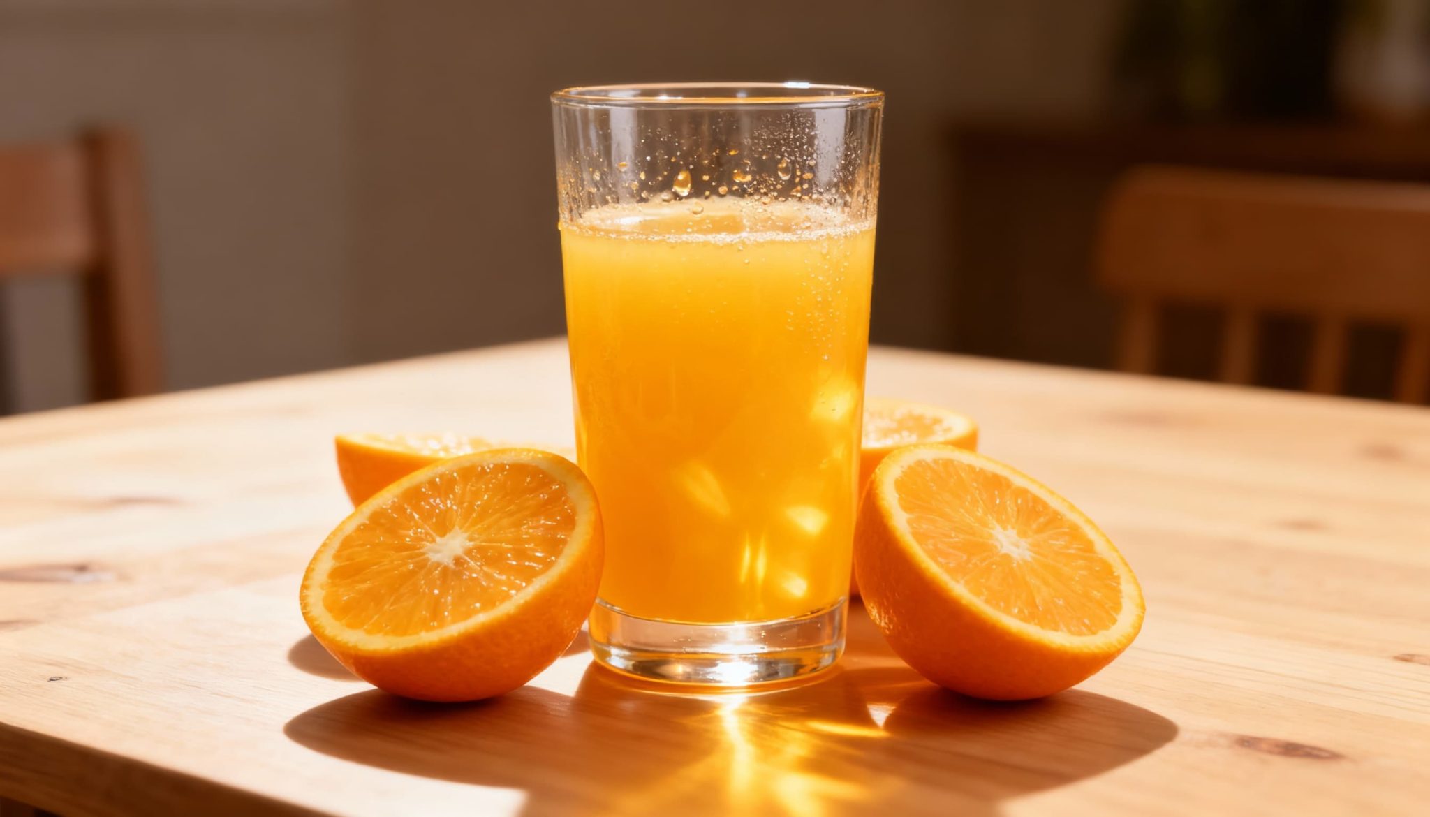 Benefícios do suco de laranja integral para o dia a dia